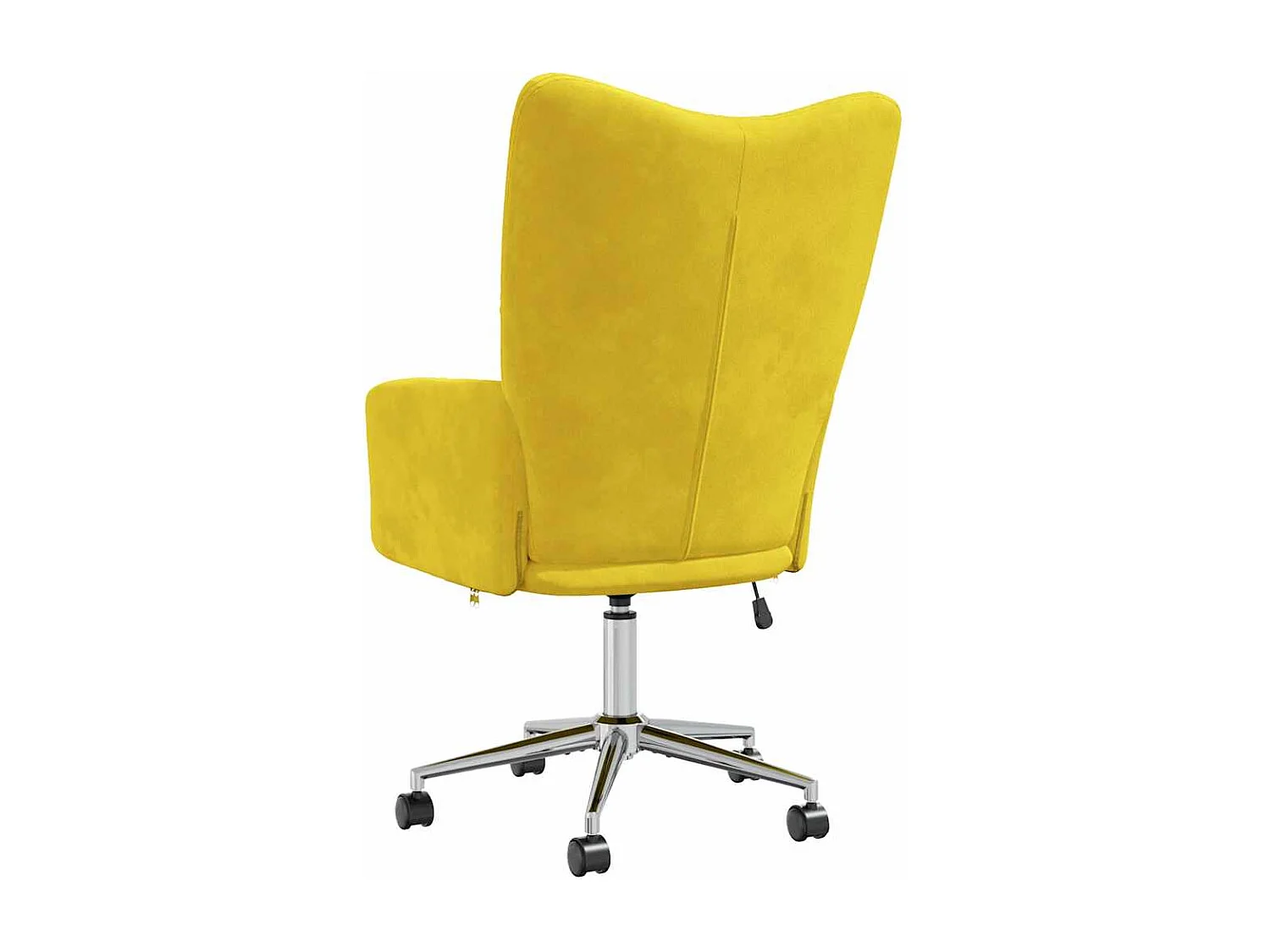 Relaxsessel | Lounge Sessel Senfgelb Samt SHL31773