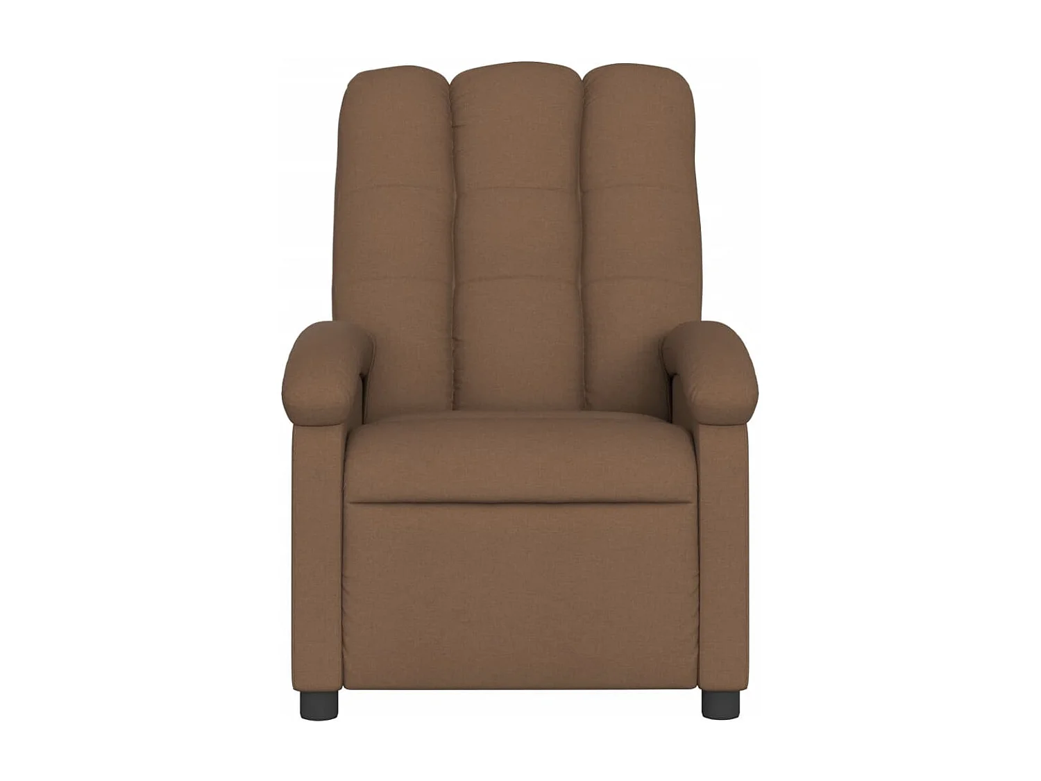 Fauteuil inclinable électrique-Chaise de relax-Fauteuil salon Marron Tissu SHL4867