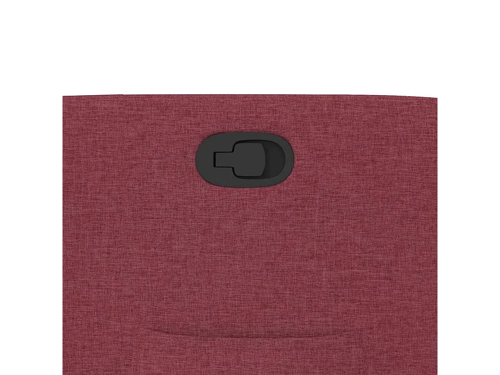 Sillón de relax | Silla | Sillón reclinable de tela rojo tinto SHL7283