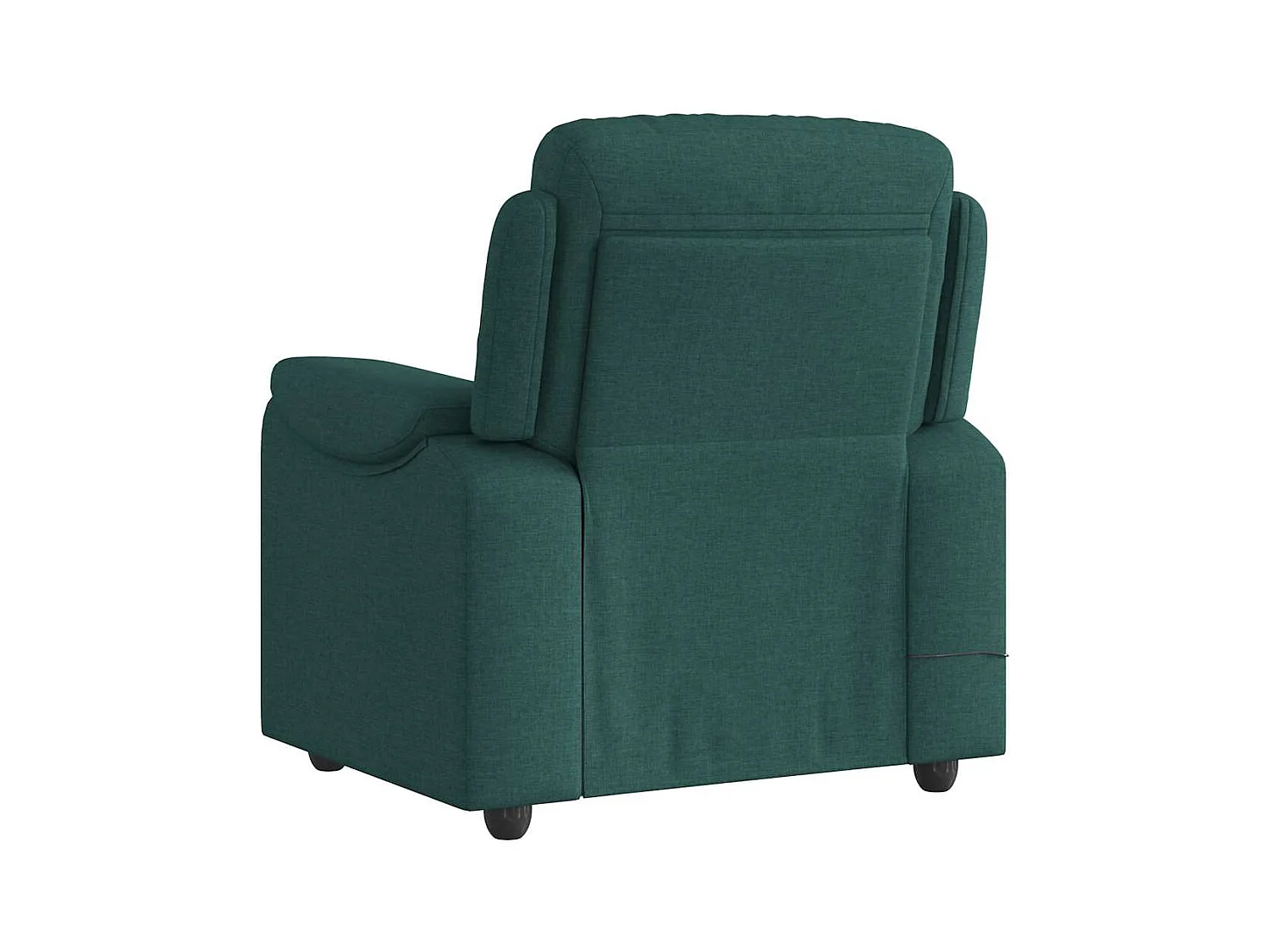 Sillón de salón | Silla | Sillón de masaje reclinable de tela verde oscuro SHL8692