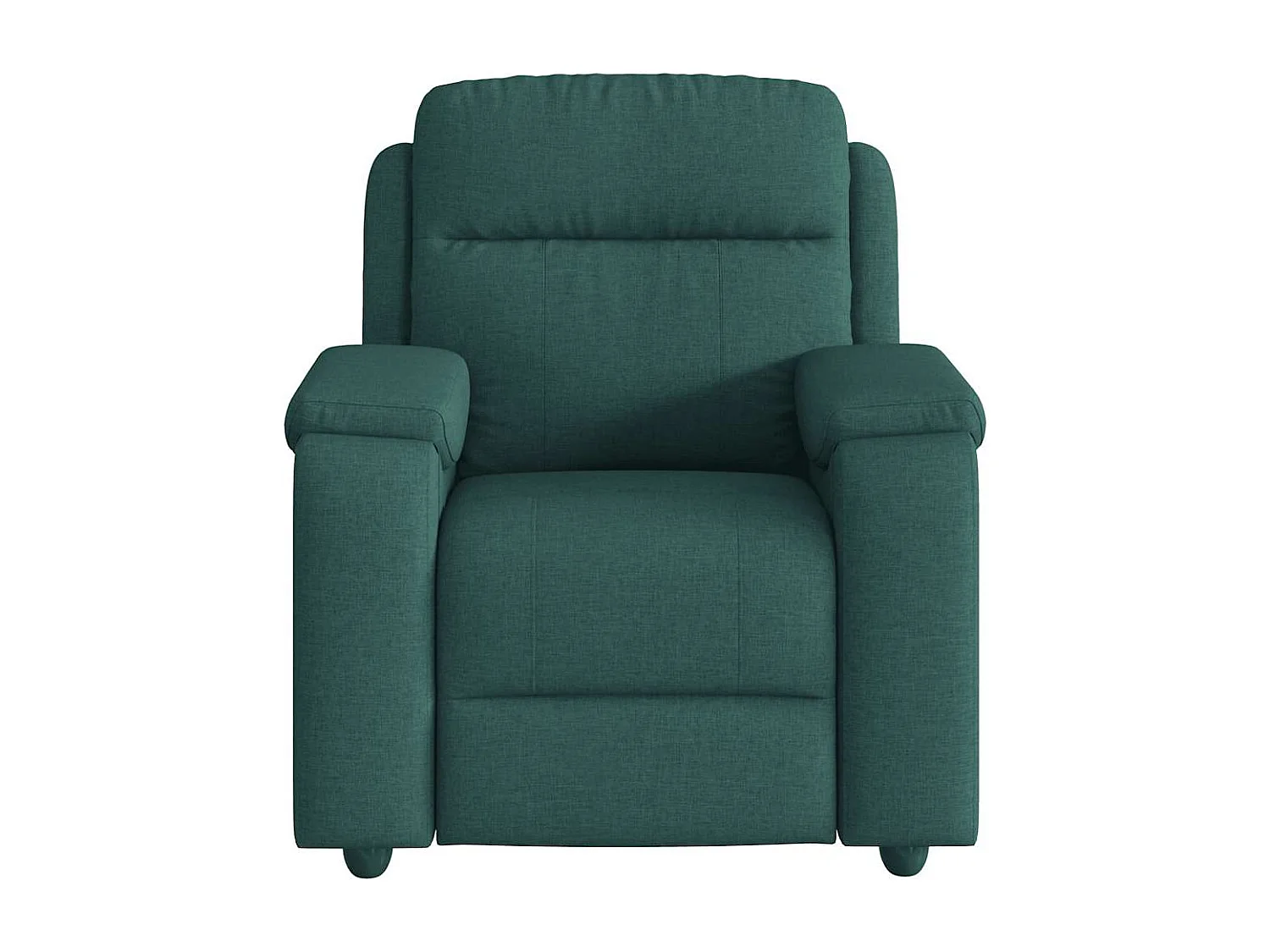 Fauteuil inclinable-Chaise de relax-Fauteuil de Massage Vert foncé Tissu SHL3135