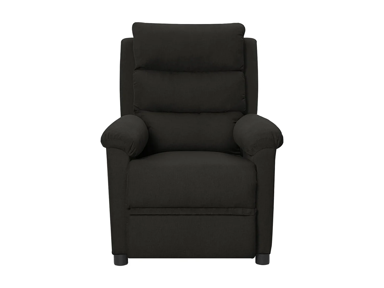 Relaxsessel Elektrisch | Lounge Sessel indoor Schwarz Stoff SHL88562