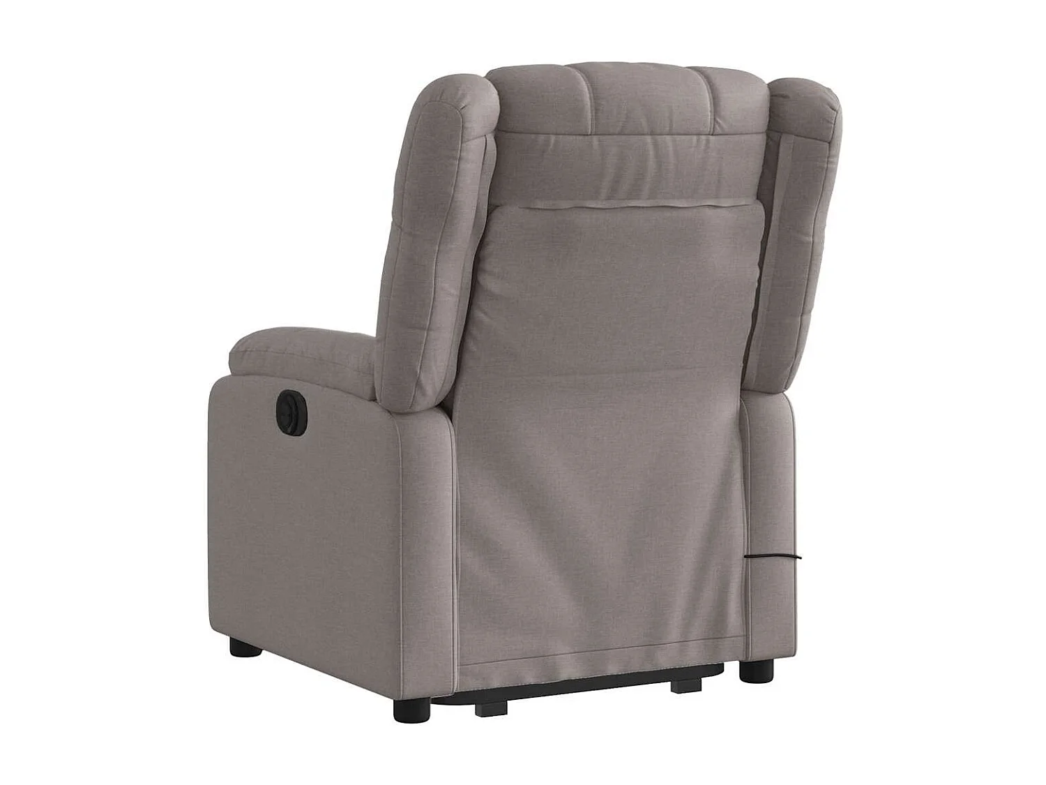 Sillón de relax | Sillón reclinable de masaje elevable tela gris taupé SHL3364