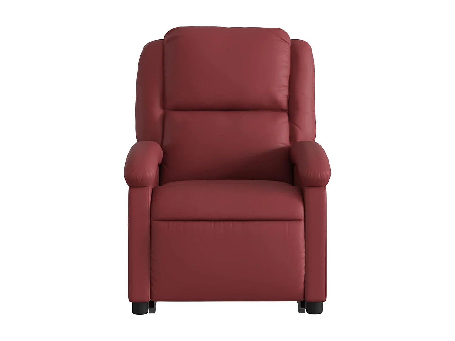 Fauteuil inclinable électrique-Chaise-Fauteuil de Massage rouge bordeaux SHL1122