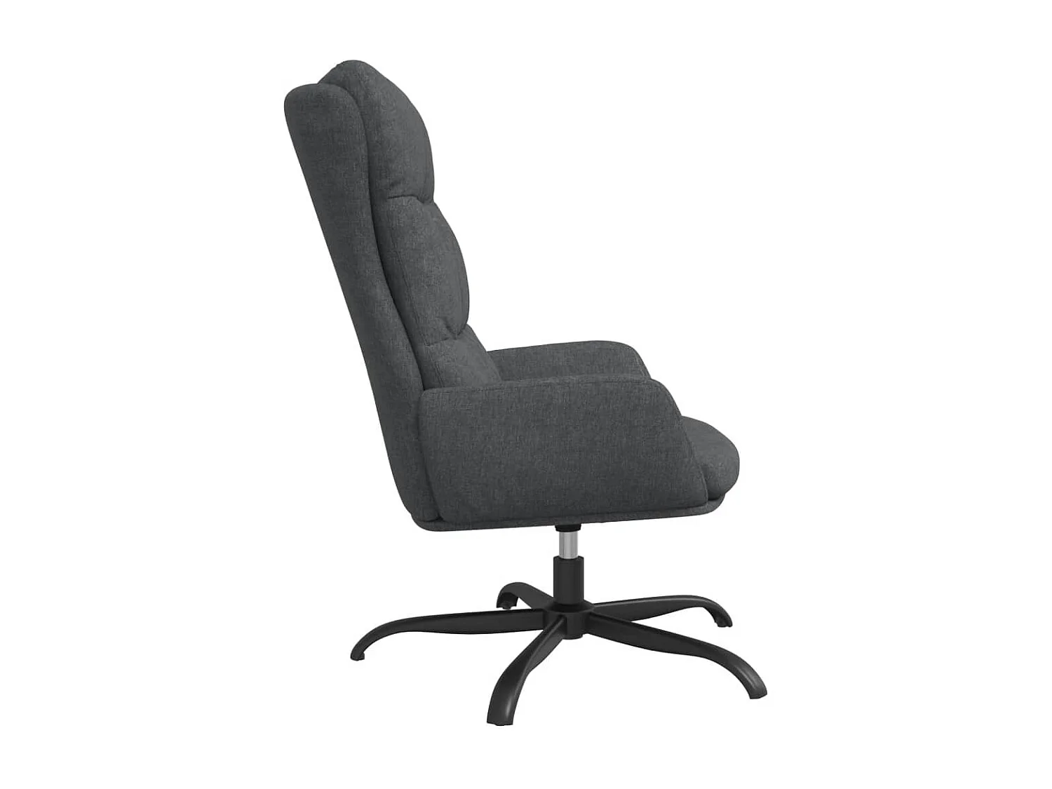 Sillón de relax | Silla de relax de tela gris oscuro SHL9621