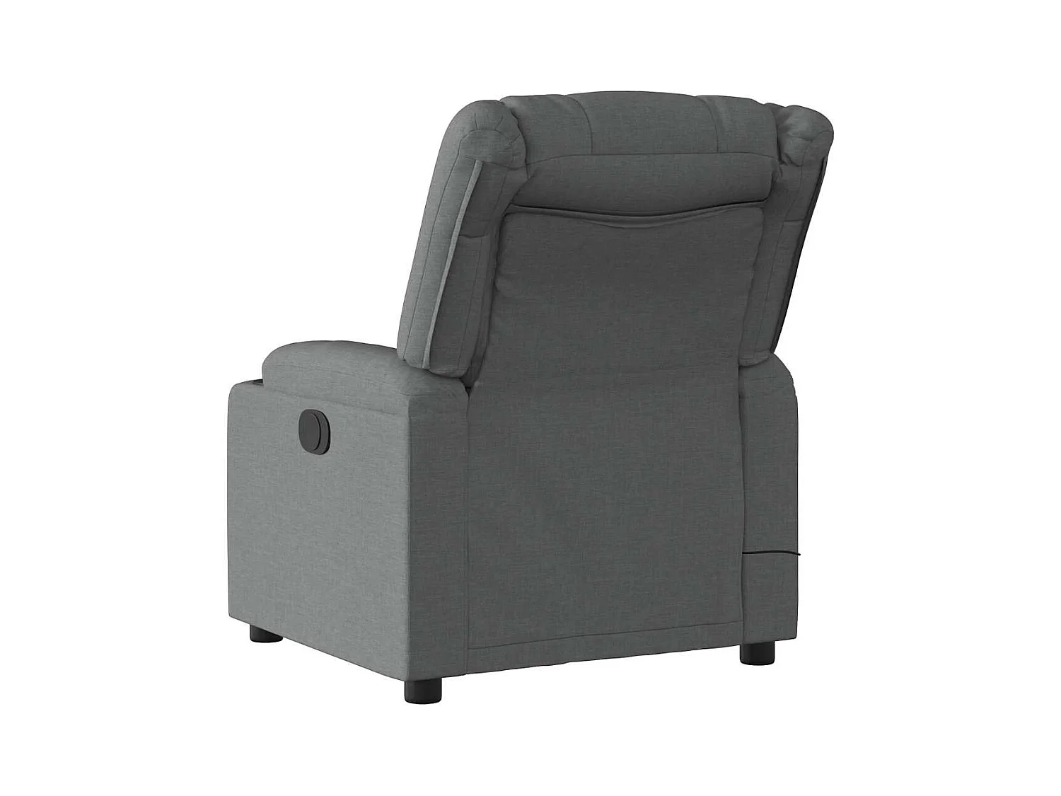 Sillón de salón | Silla | Sillón de masaje reclinable de tela gris oscuro SHL6216