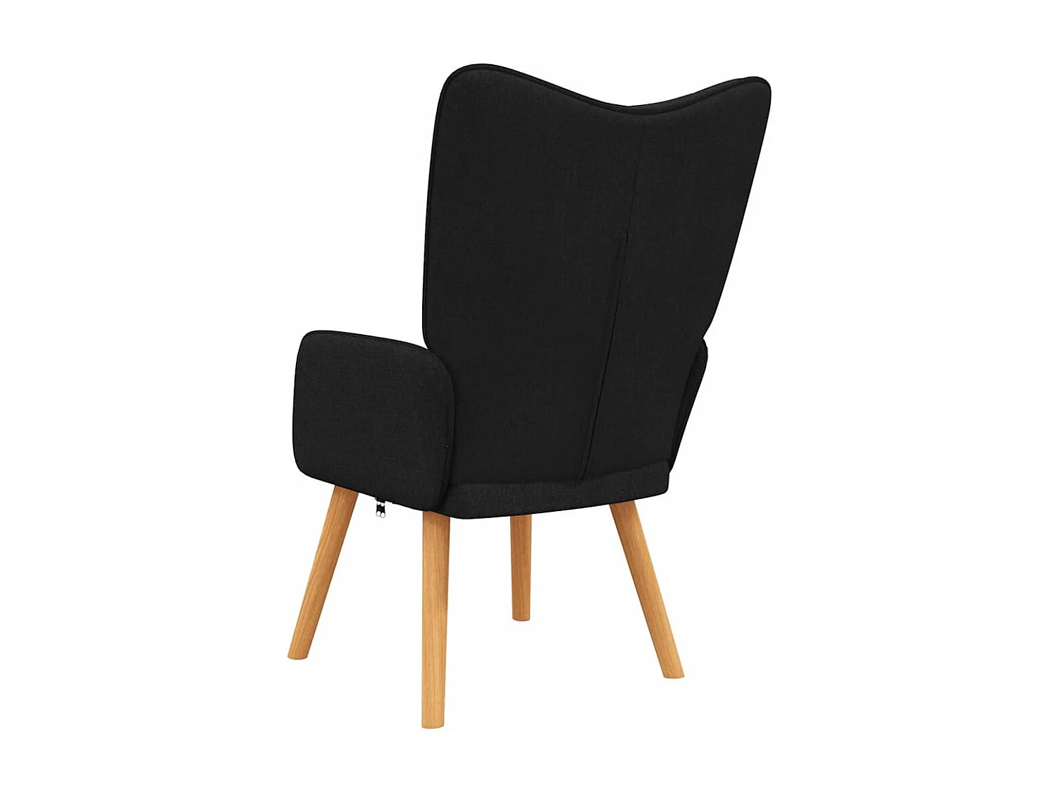 Fauteuil de relaxation-Chaise de bureau Noir Tissu SHL4784