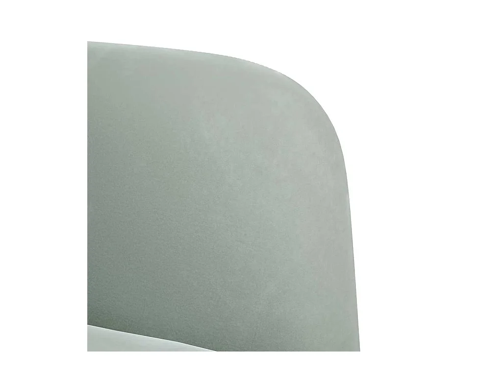 Sillón de relax con reposabrazos Terciopelo Gris Claro 54 cm SHL2692