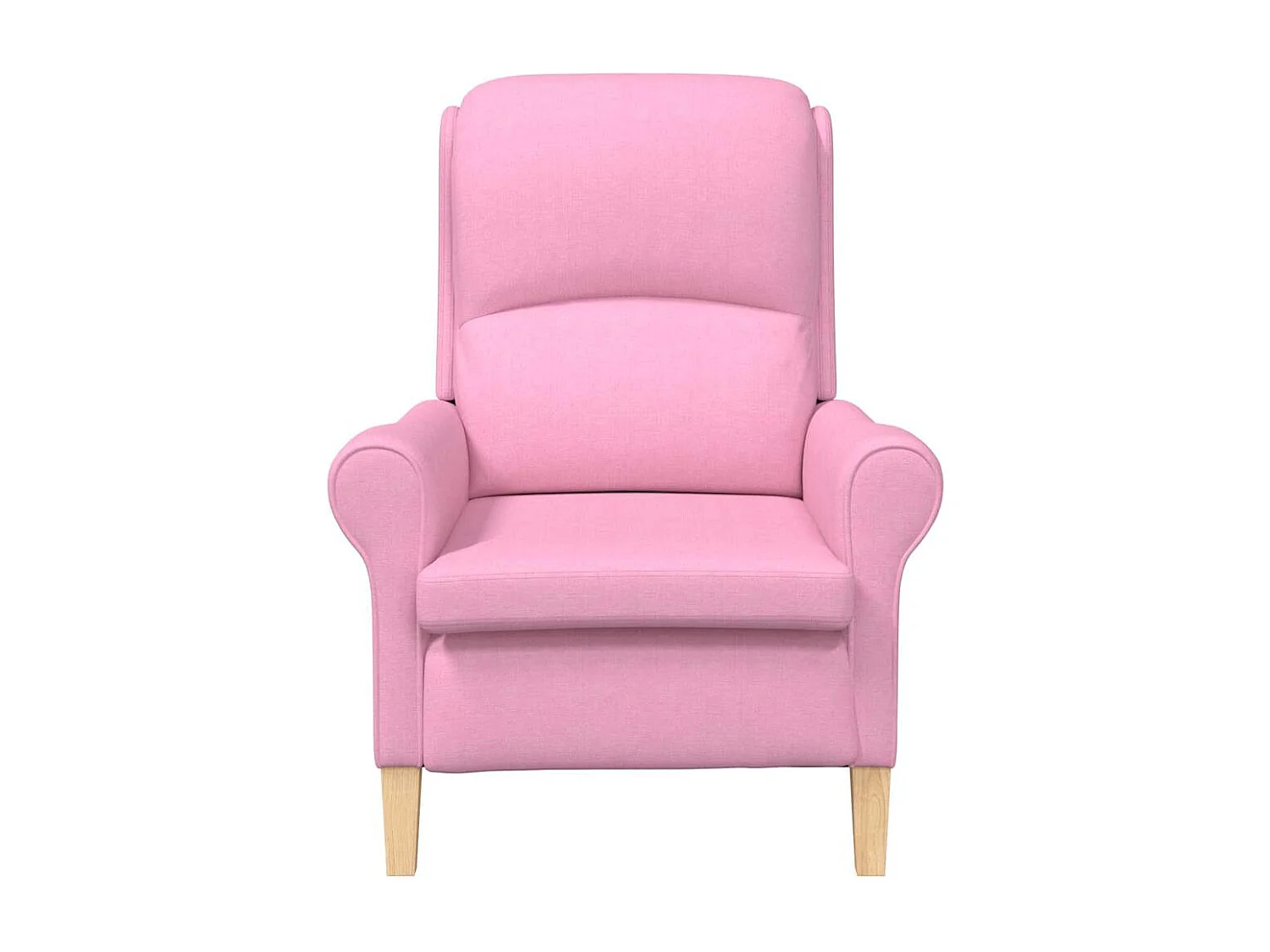 Fauteuil de Salon-Chaise de relax Rose 76x94x102 cm tissu SHL1076