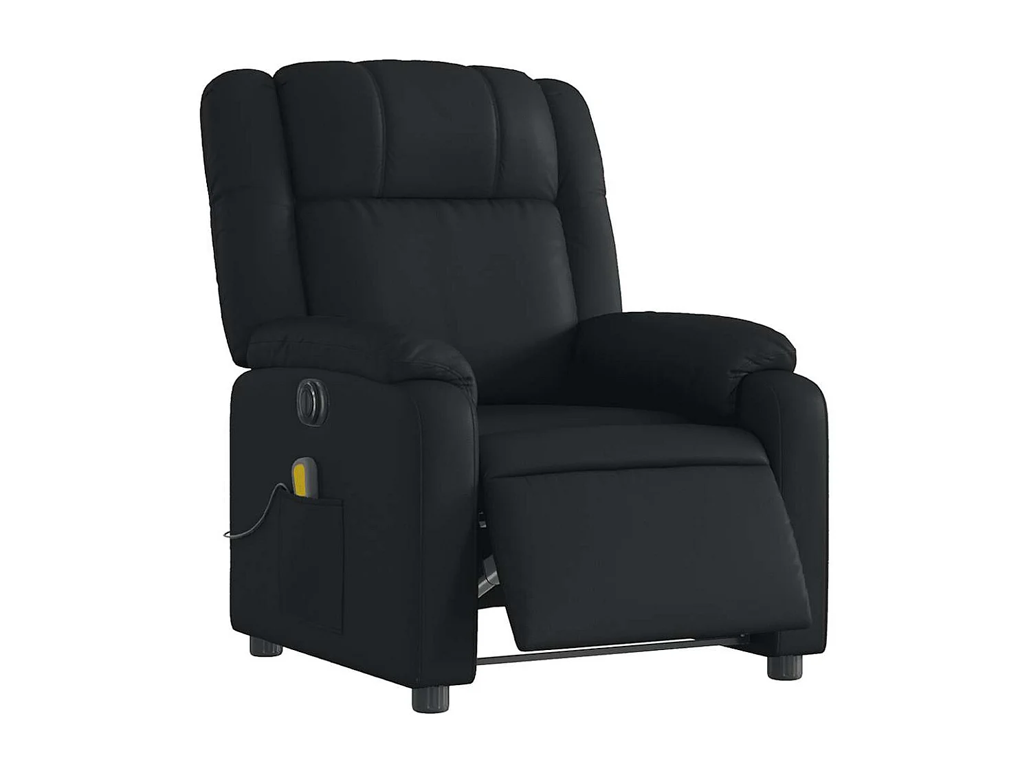 Massagesessel Elektrisch | Relaxsessel indoor Schwarz Kunstleder SHL4360