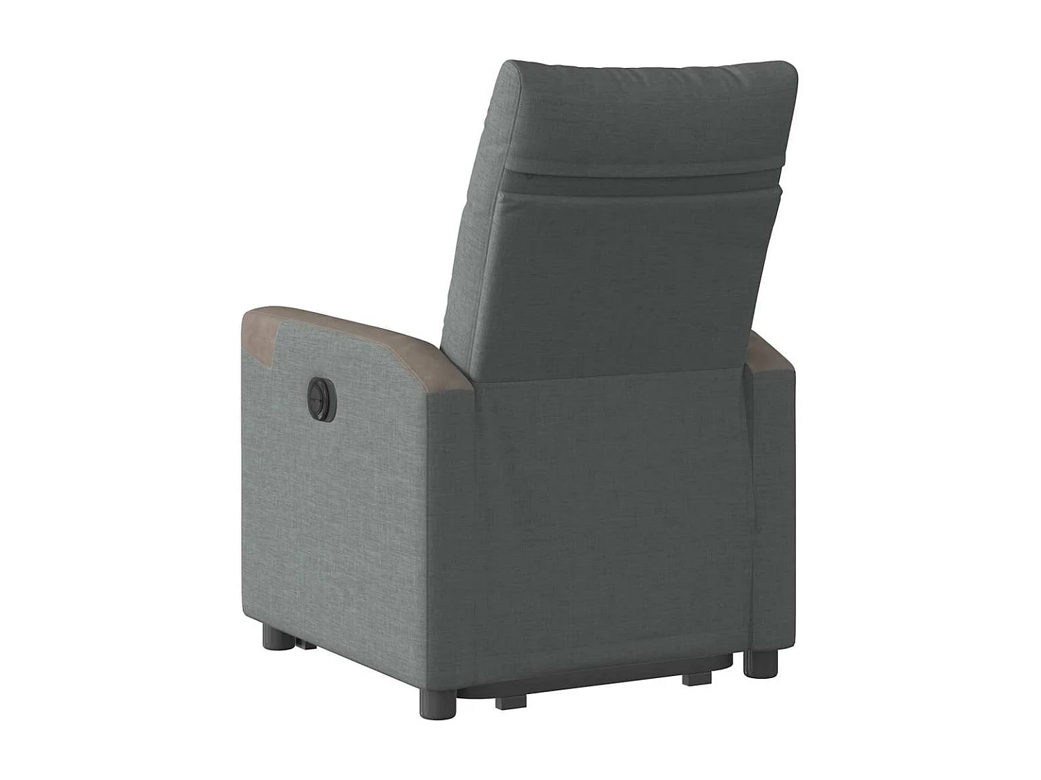 Fauteuil inclinable électrique-Chaise de relax-Fauteuil TV gris foncé tissu SHL4529
