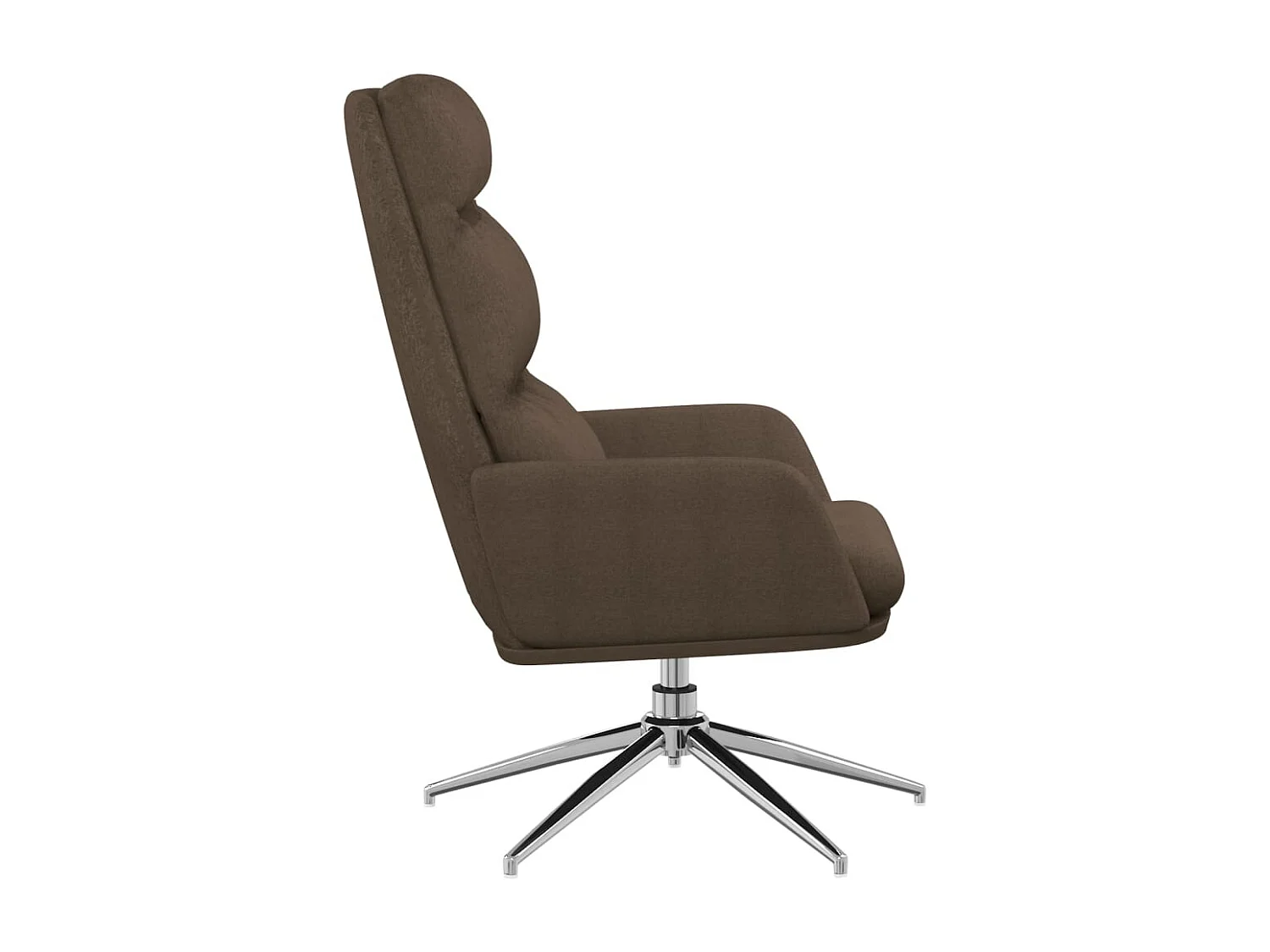 Chaise de relaxation-Fauteuil de Salon Taupe Tissu SHL1041