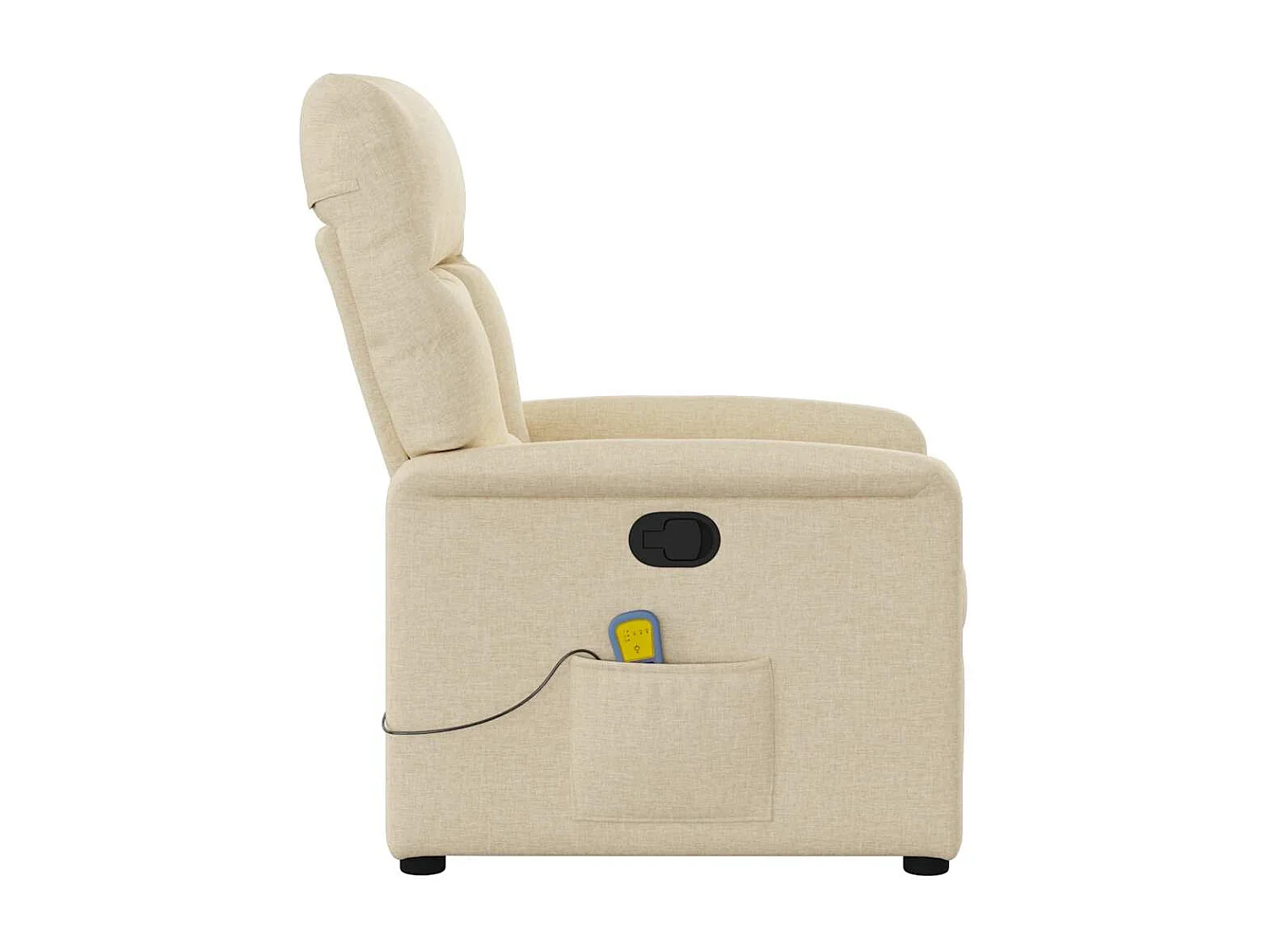 Relaxsessel | Massagesessel Creme Stoff SHL56184