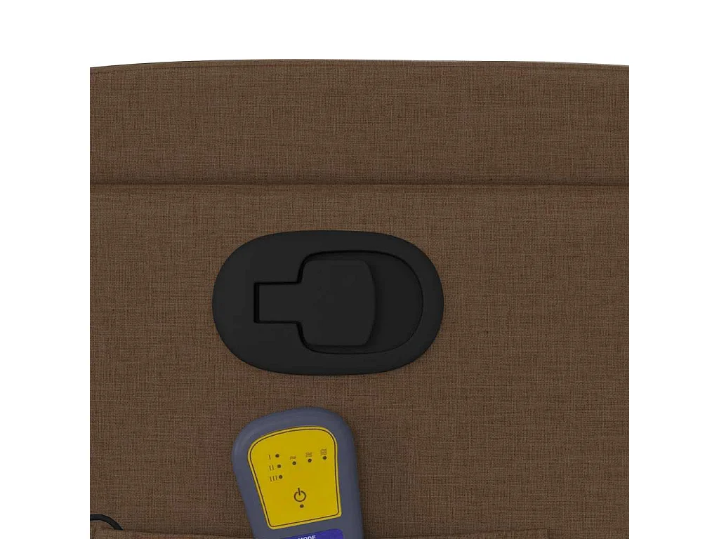 Relaxsessel | Massagesessel Braun Stoff SHL87116