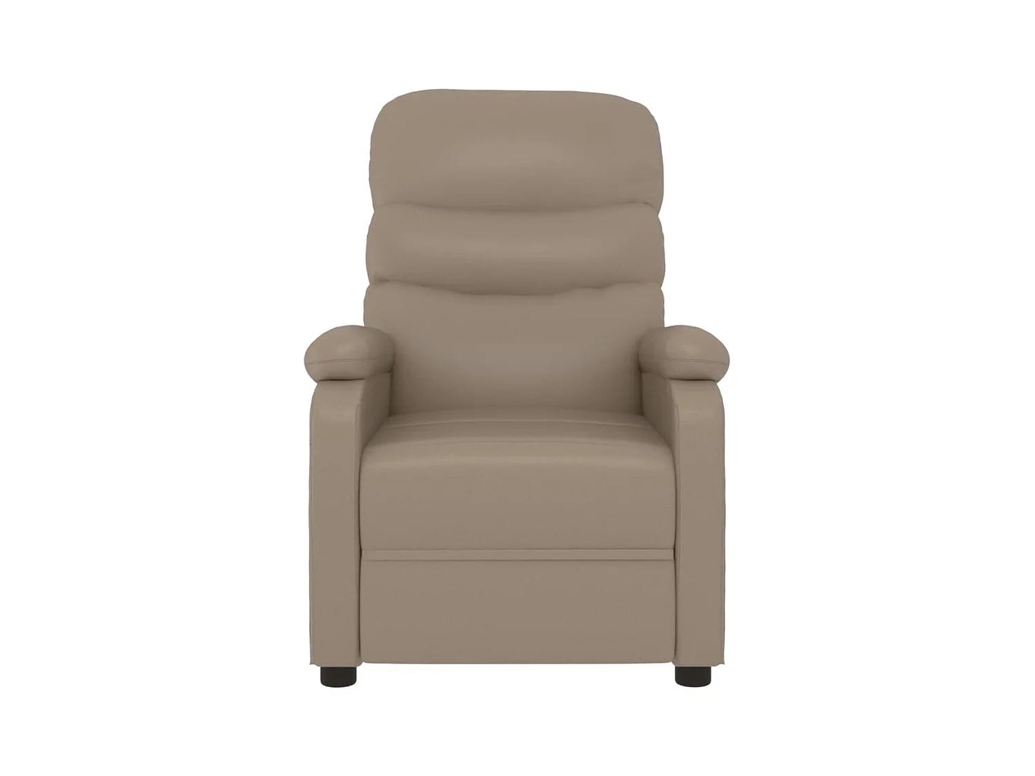 Sillón de relax | Sillón reclinable eléctrico de cuero sintético color capuchino SHL4765