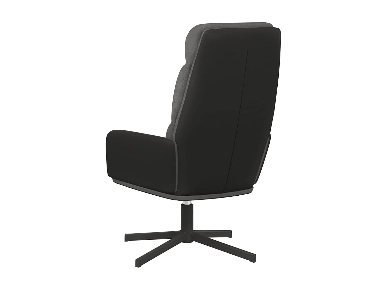 Relaxstoel | Fauteuil | Bureaustoel stof lichtgrijs