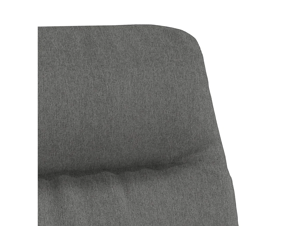 Relaxstoel | Fauteuil | Bureaustoel stof lichtgrijs