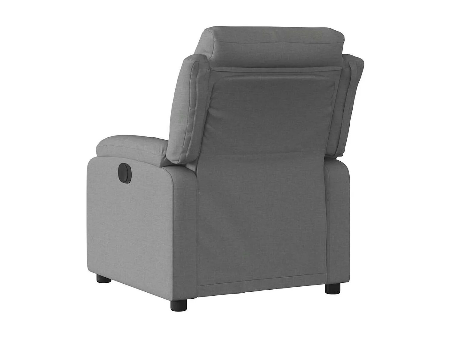 Relaxsessel | Lounge Sessel für Wohnzimmer Dunkelgrau Stoff SHL50375