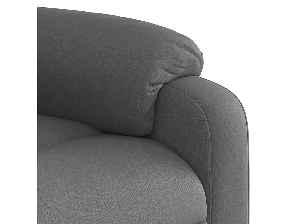 Relaxsessel | Lounge Sessel für Wohnzimmer Dunkelgrau Stoff SHL50375