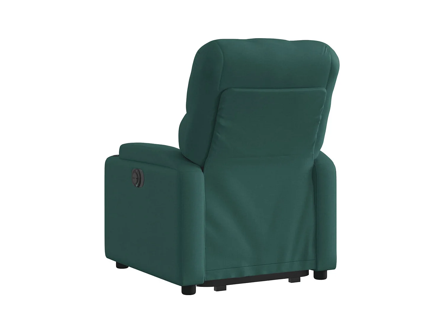 Fauteuil inclinable-Chaise de relax-Fauteuil salon vert foncé tissu SHL5276