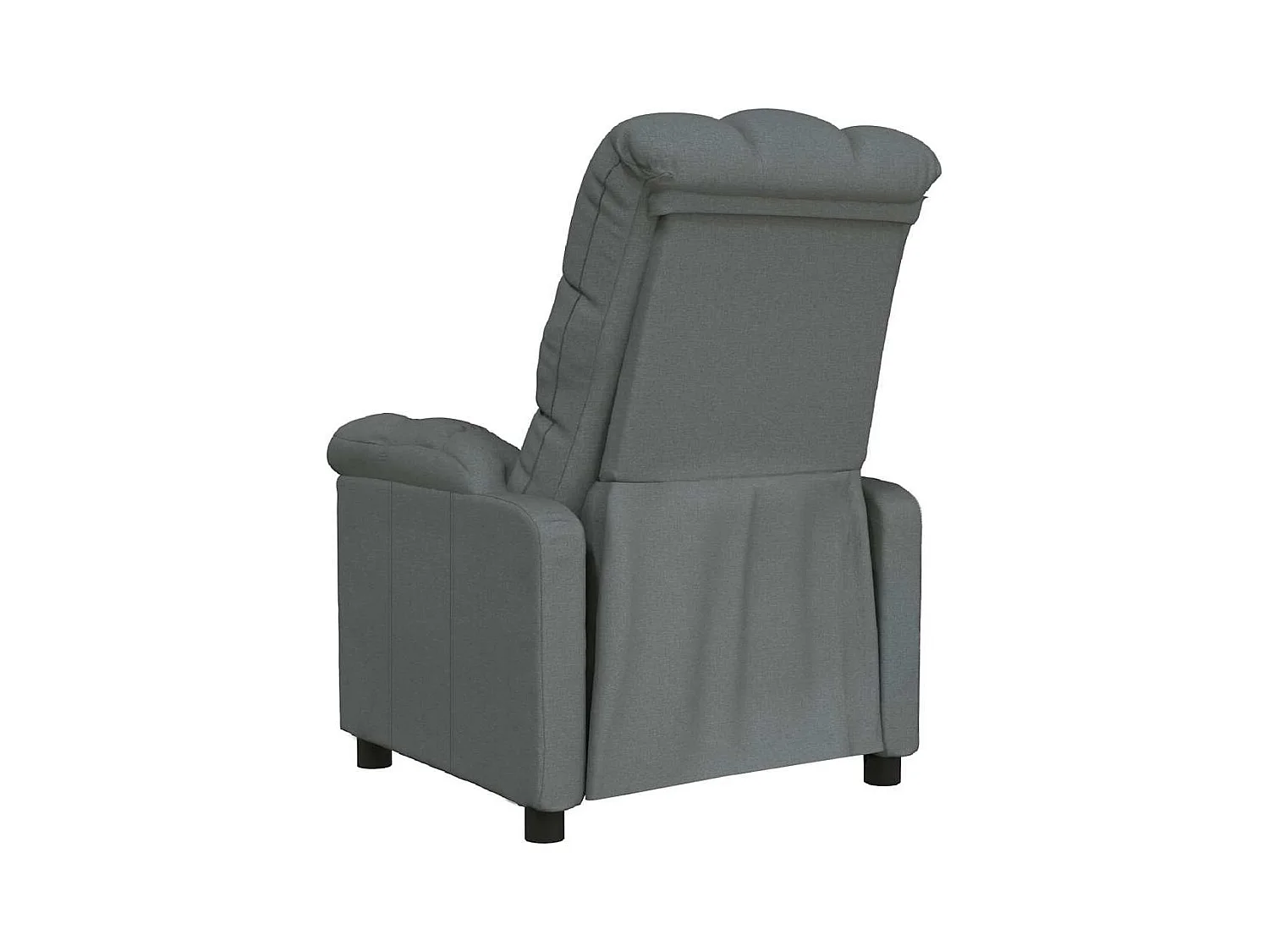 Sillón de relax | Silla | Sillón reclinable de tela gris oscuro SHL2369