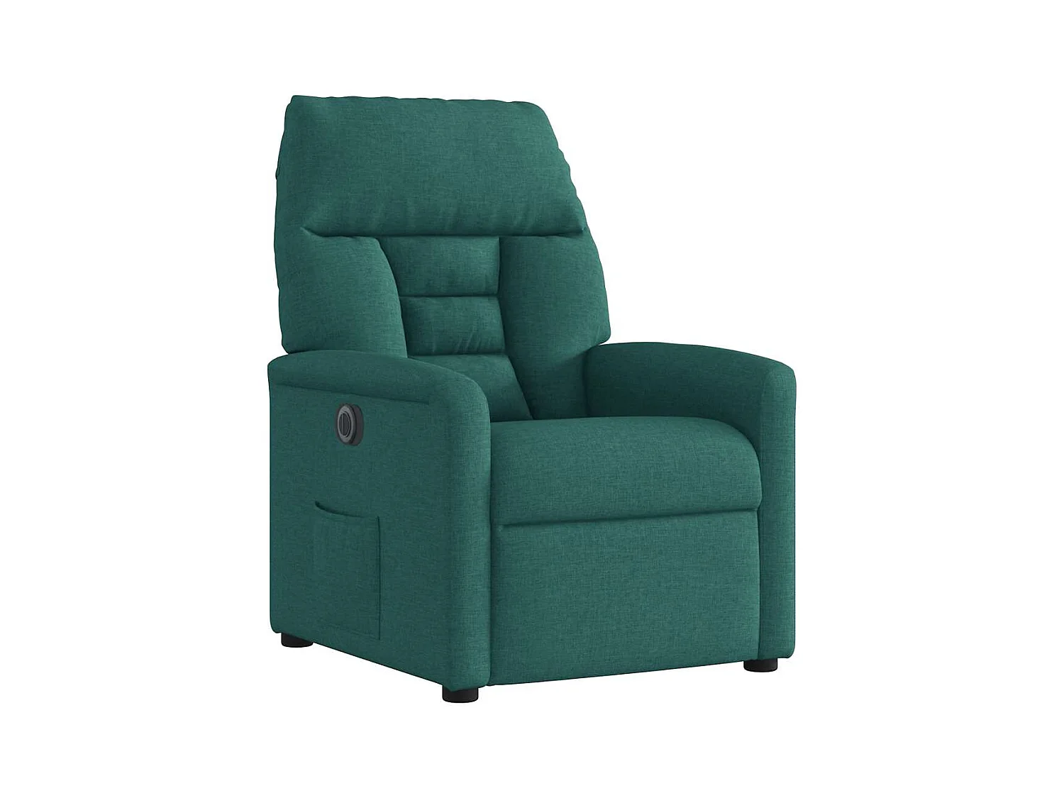 Sillón de relax | Silla | Sillón reclinable eléctrico tela verde oscuro SHL6999