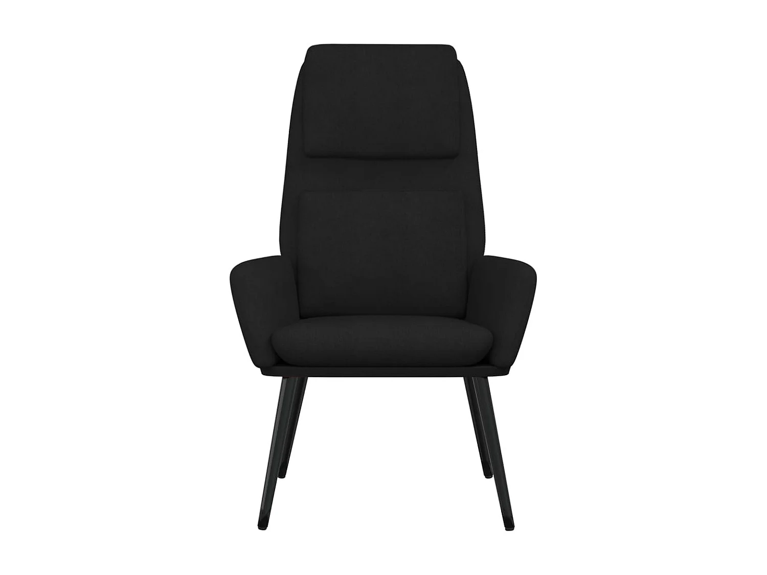 Sillón de relax | Silla de relax de tela negro SHL5185