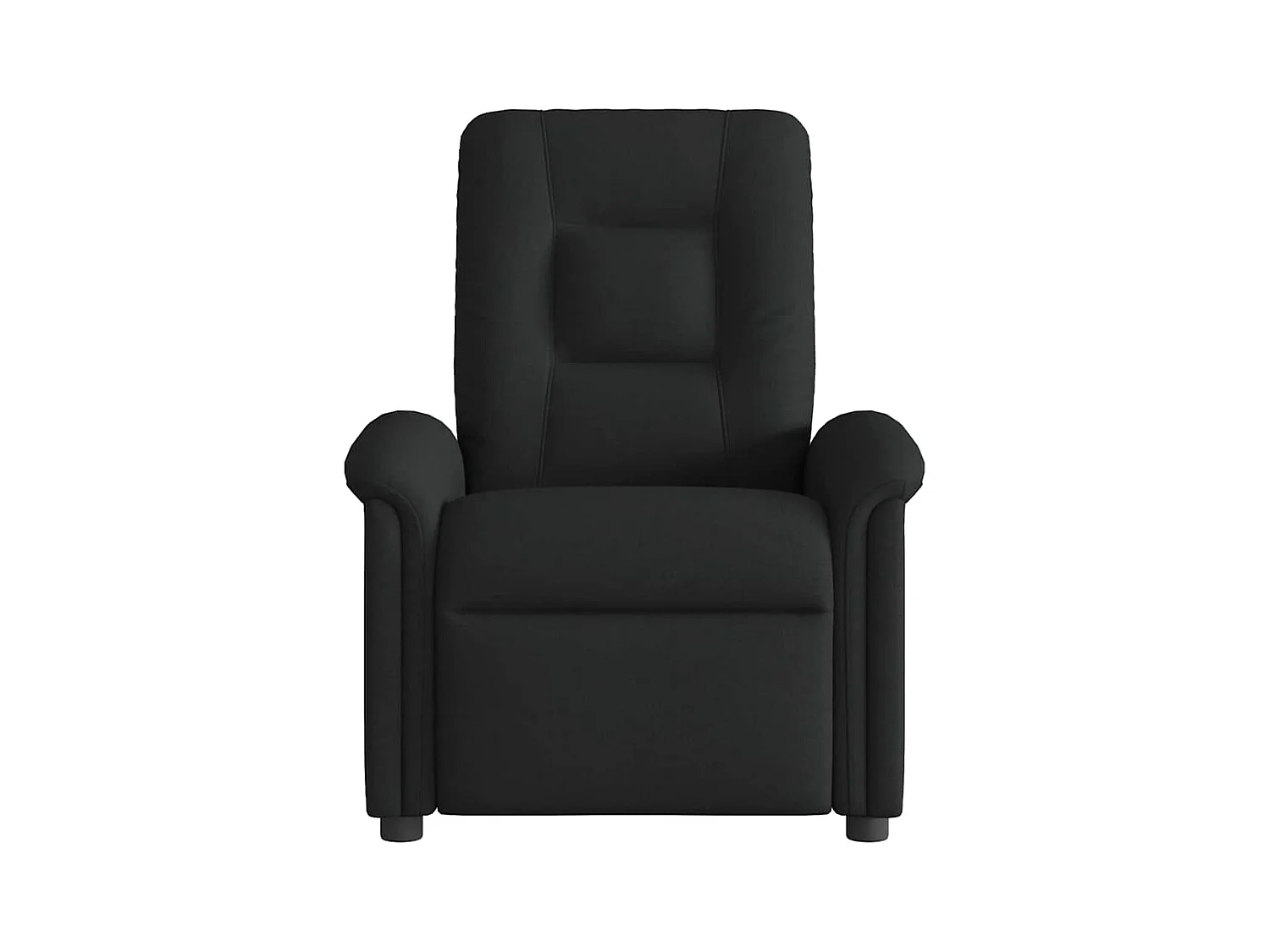 Sillón de relax | Sillón reclinable de masaje eléctrico tela negro SHL4510