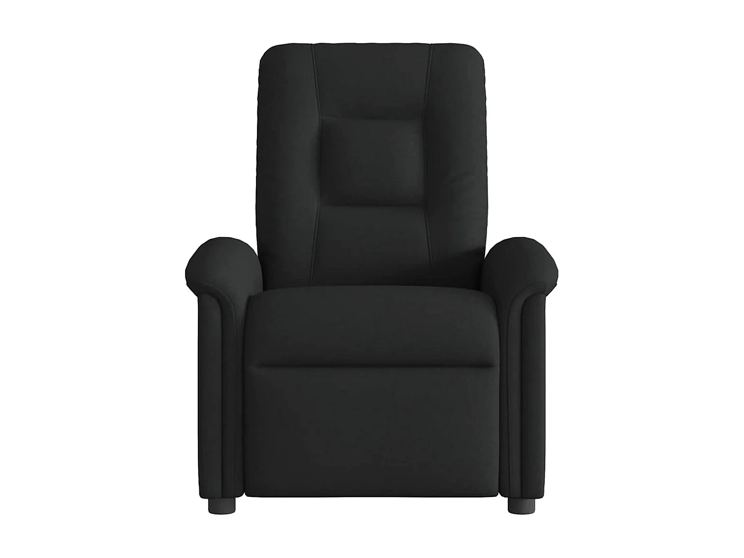 Fauteuil inclinable électrique-Fauteuil de massage de Salon Noir Tissu SHL2520