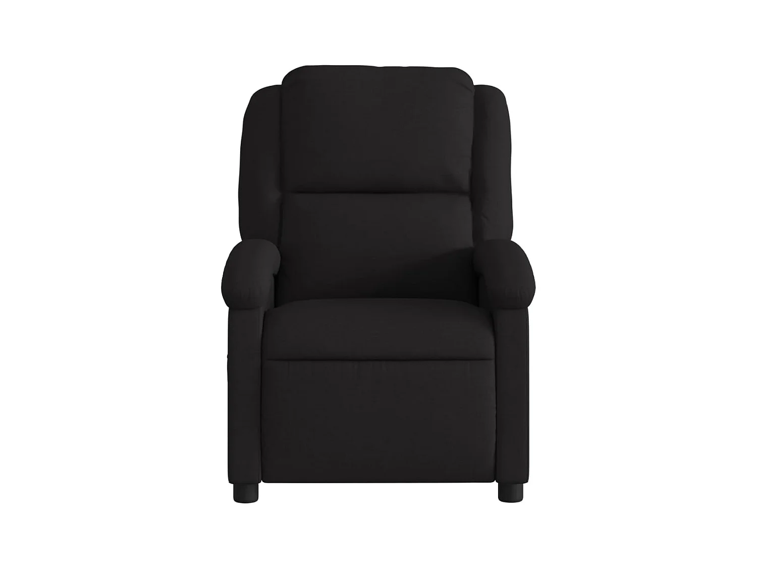 Sillón de relax | Silla | Sillón reclinable de tela negro SHL4109