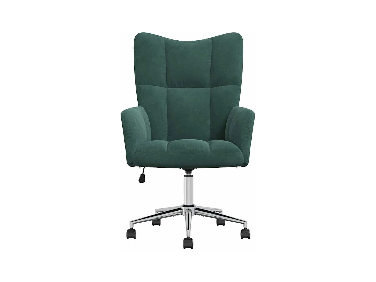 Sillón de relax | Silla de relax | Silla de relajación  de terciopelo verde oscuro SHL7679