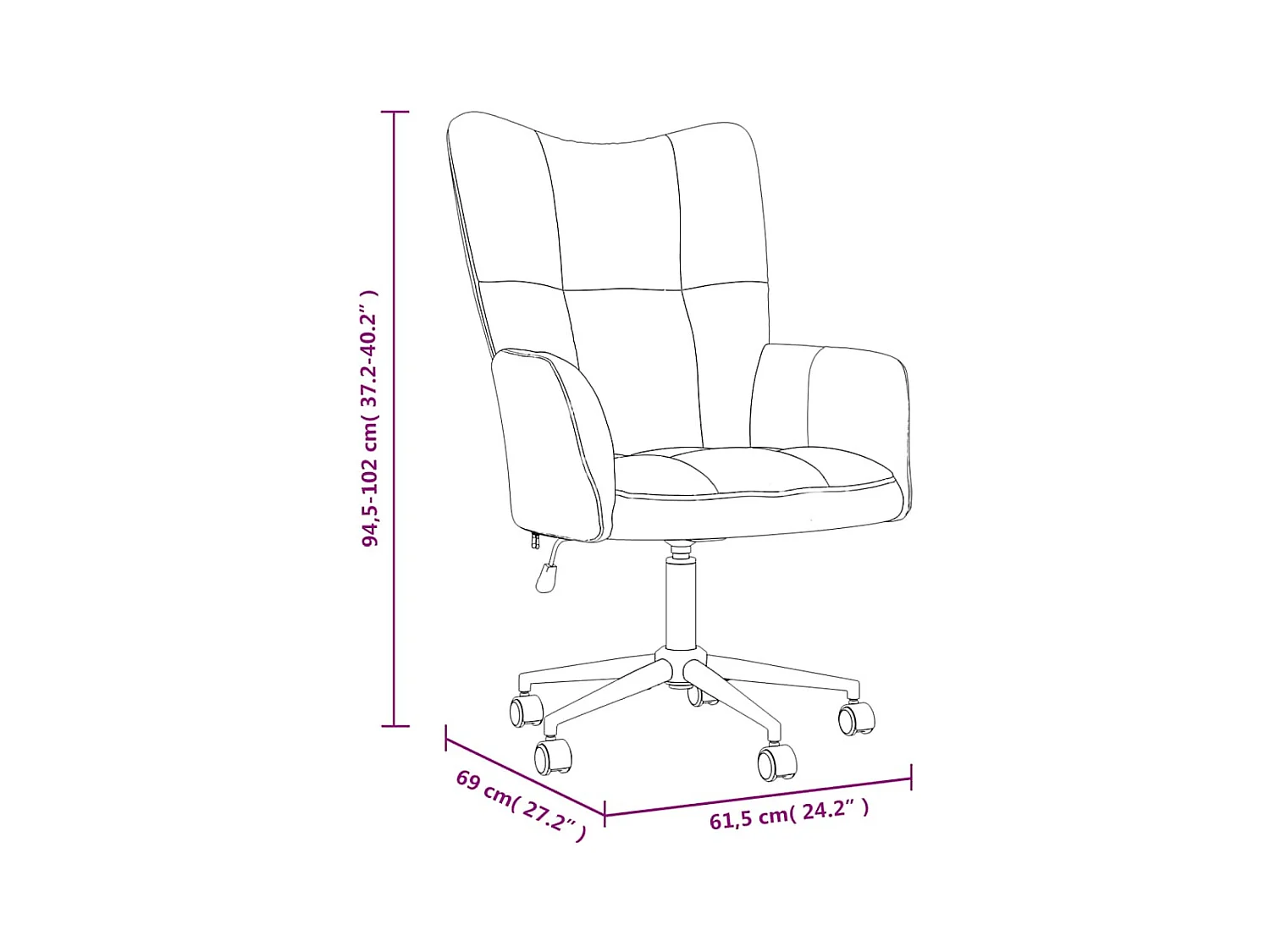 Sillón de relax | Silla de relax | Silla de relajación  de terciopelo verde oscuro SHL7679
