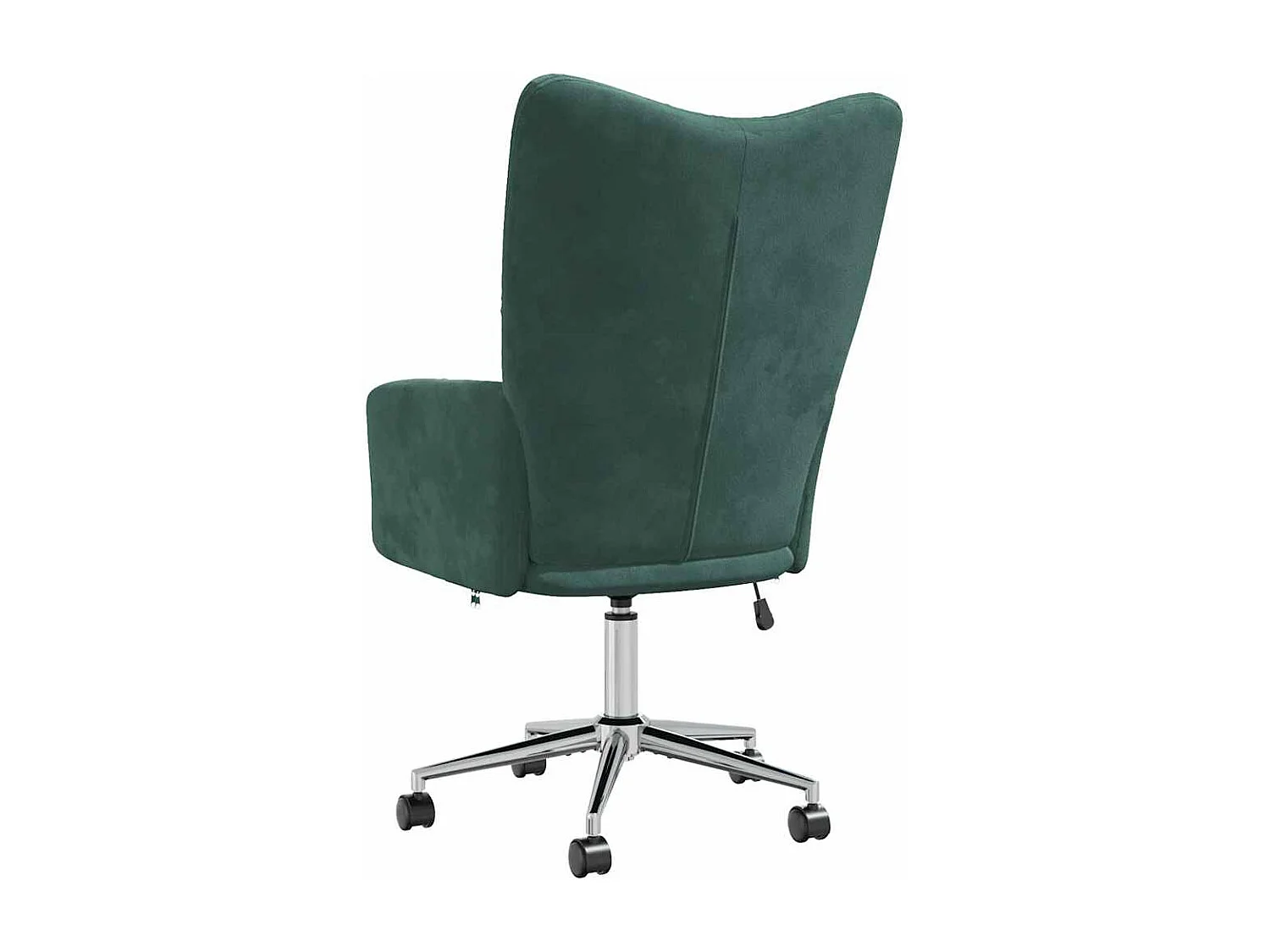 Chaise de relaxation-Fauteuil de bureau Vert foncé Velours SHL5034
