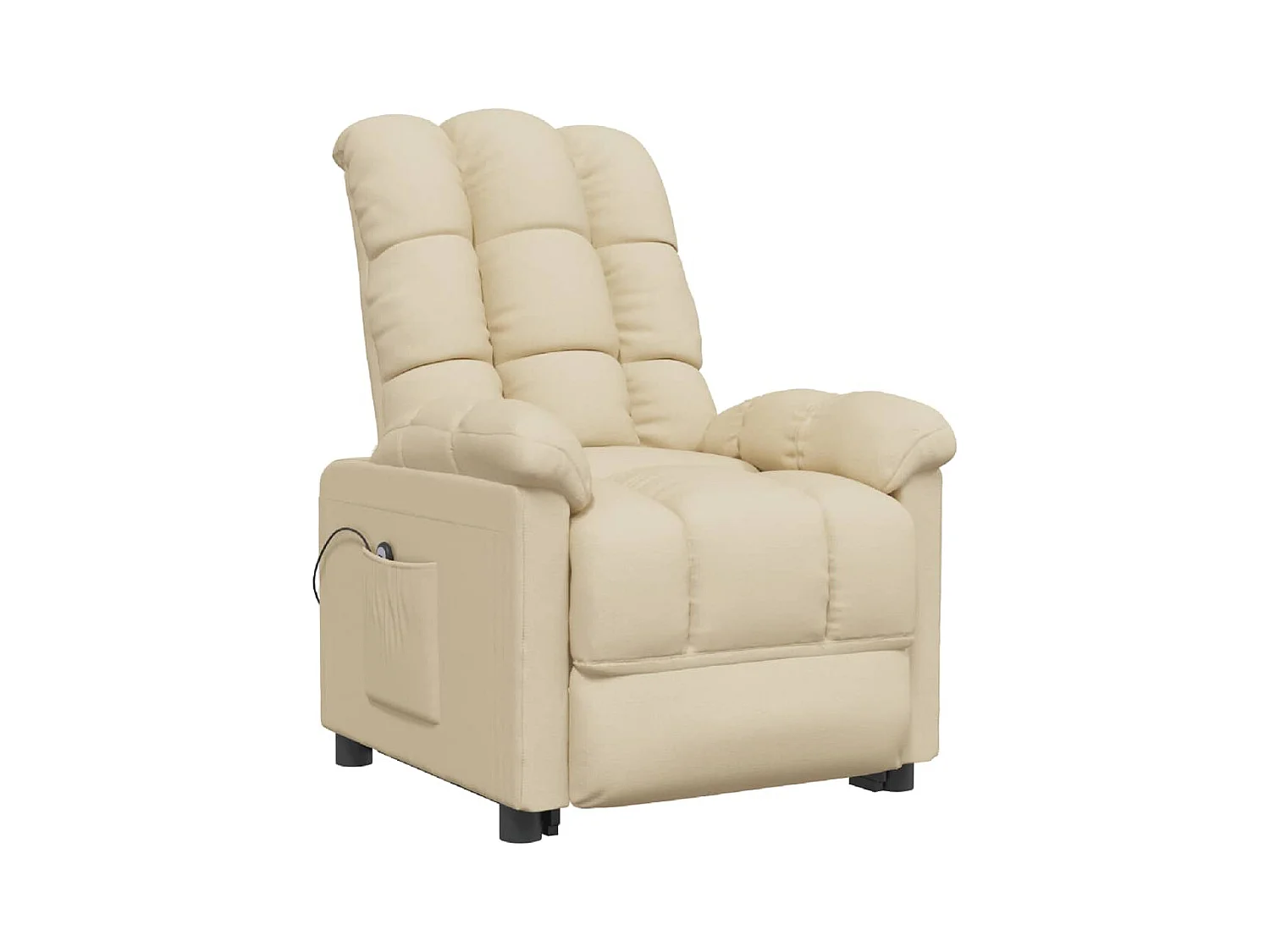 Sillón de relax | Silla | Sillón reclinable eléctrico de tela crema SHL6638