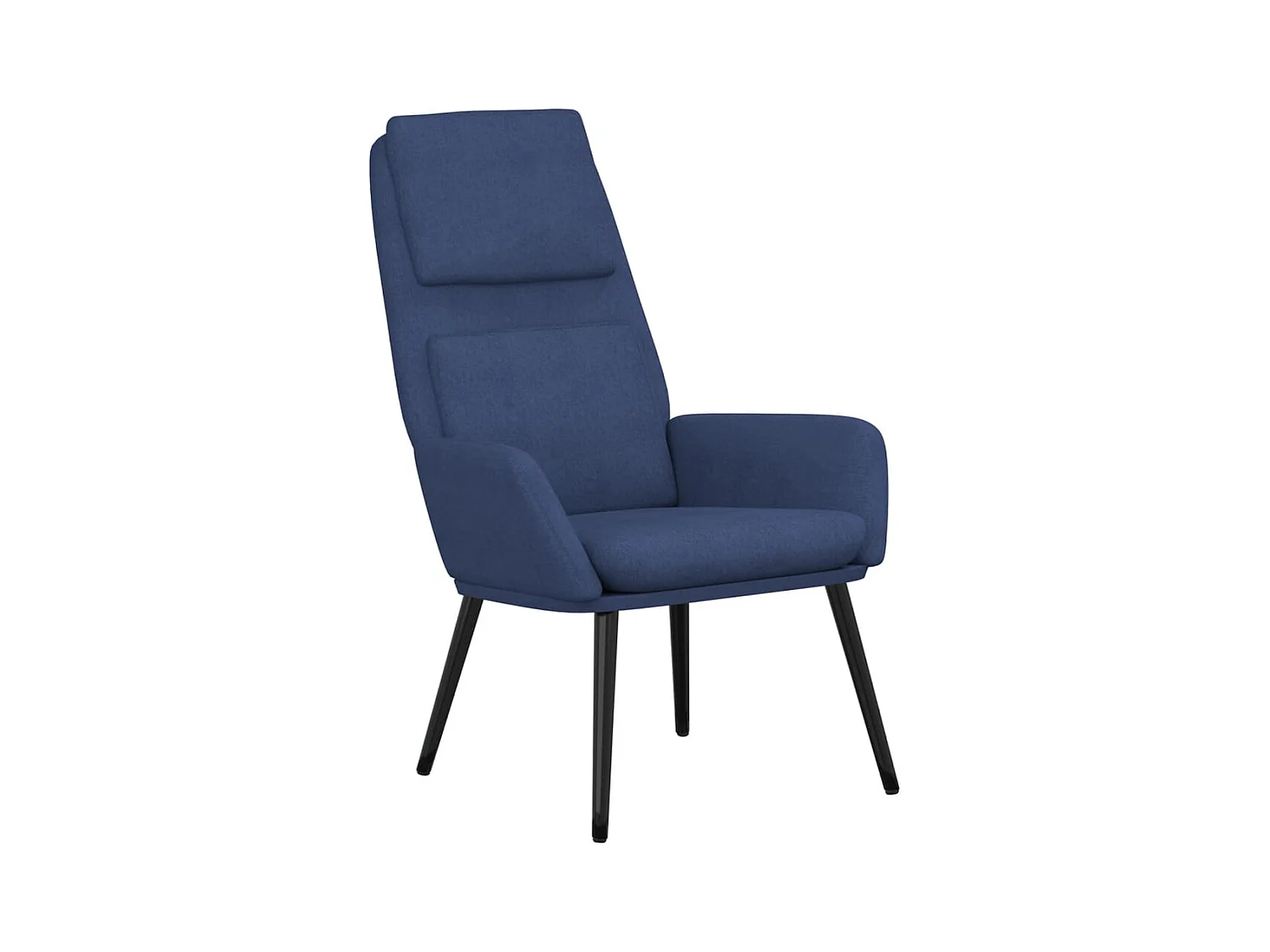 Sillón de relax | Silla de relax de tela azul SHL4474