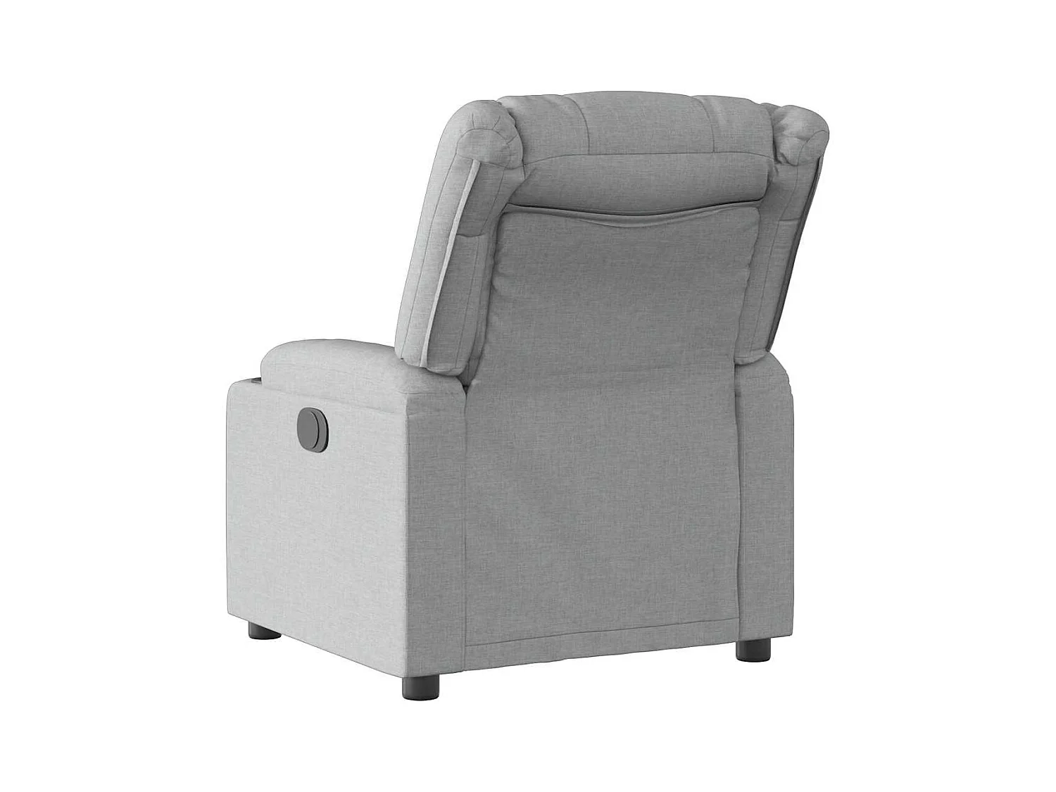 Sillón de relax | Silla | Sillón reclinable eléctrico tela gris claro SHL8486