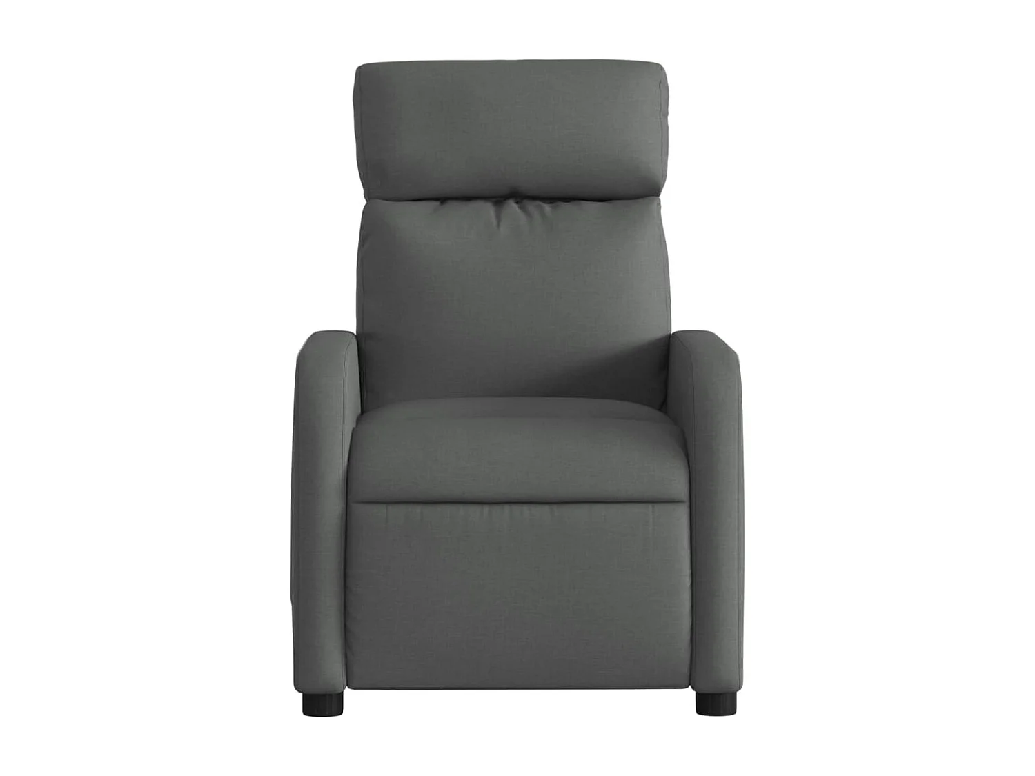 Sillón de relax | Silla | Sillón reclinable de tela gris oscuro SHL8230