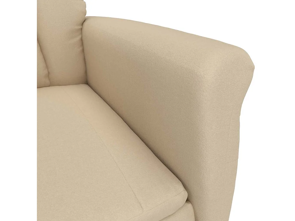 Sessel mit Liegefunktion Creme Creme 70.5x96.5x95 cm SHL46556