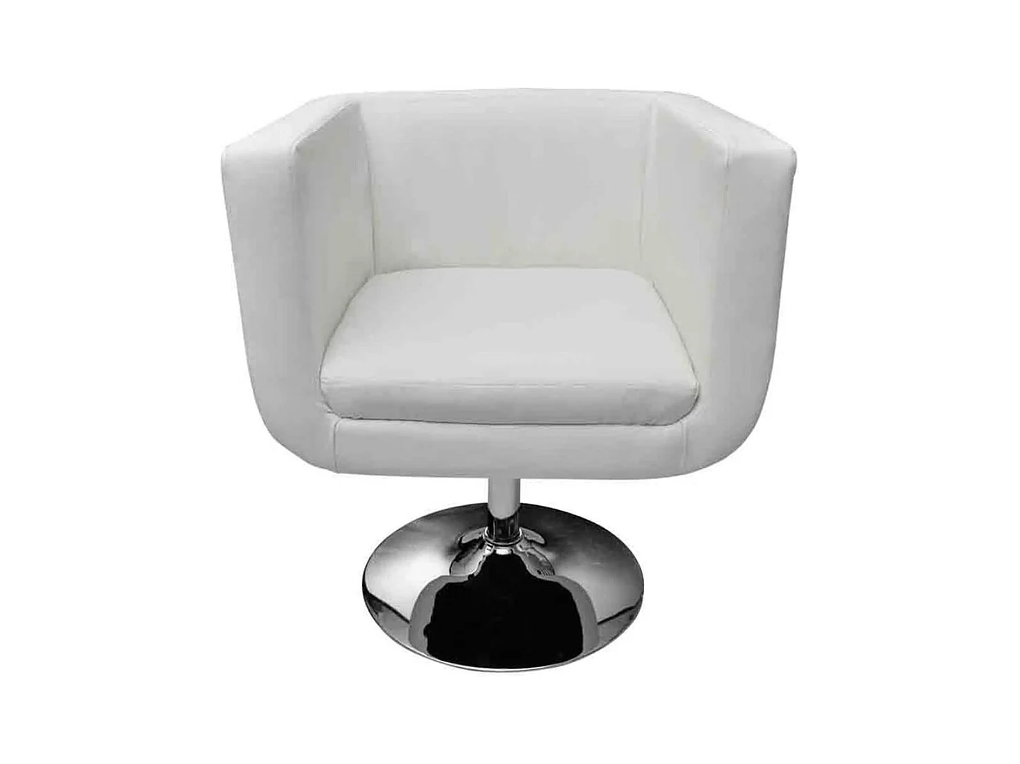 Taburetes de cocina 2 unidades cuero artificial blanco SHL6421