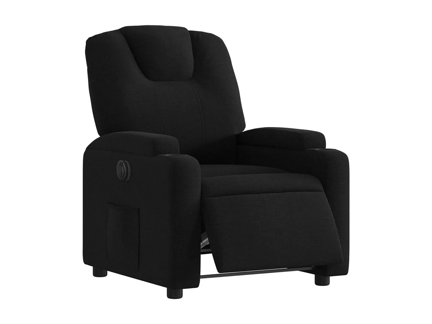 Sillón de relax | Silla | Sillón reclinable eléctrico de tela negro SHL6783
