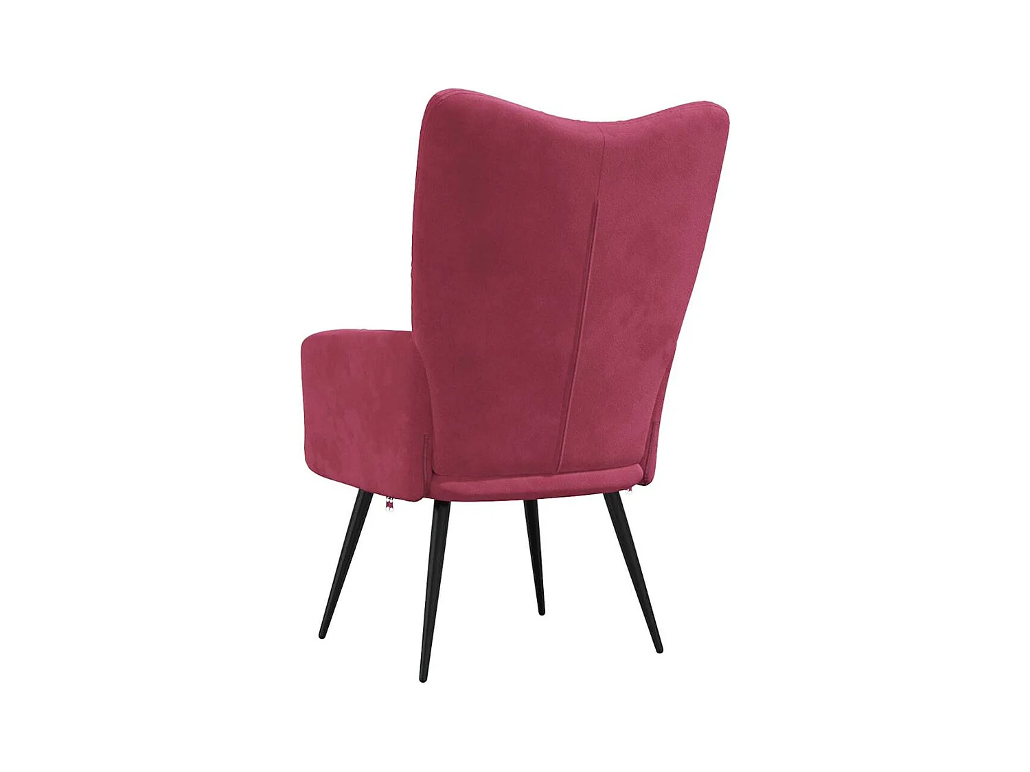 Sillón de relax | Silla de relax de terciopelo rojo vino tinto SHL9008