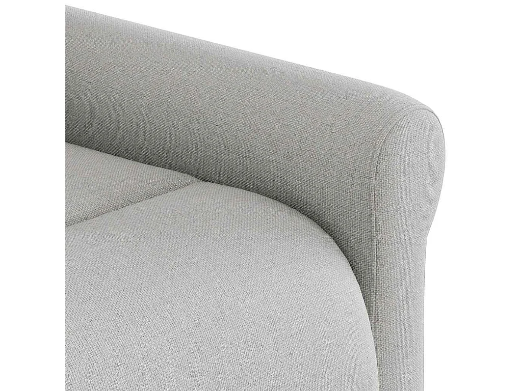 Relaxsessel | Lounge Sessel für Wohnzimmer Wolkengrau Stoff SHL73544