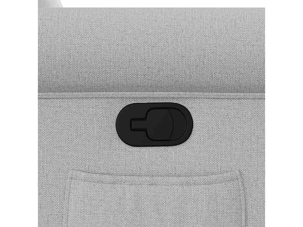 Relaxsessel | Lounge Sessel für Wohnzimmer Wolkengrau Stoff SHL73544