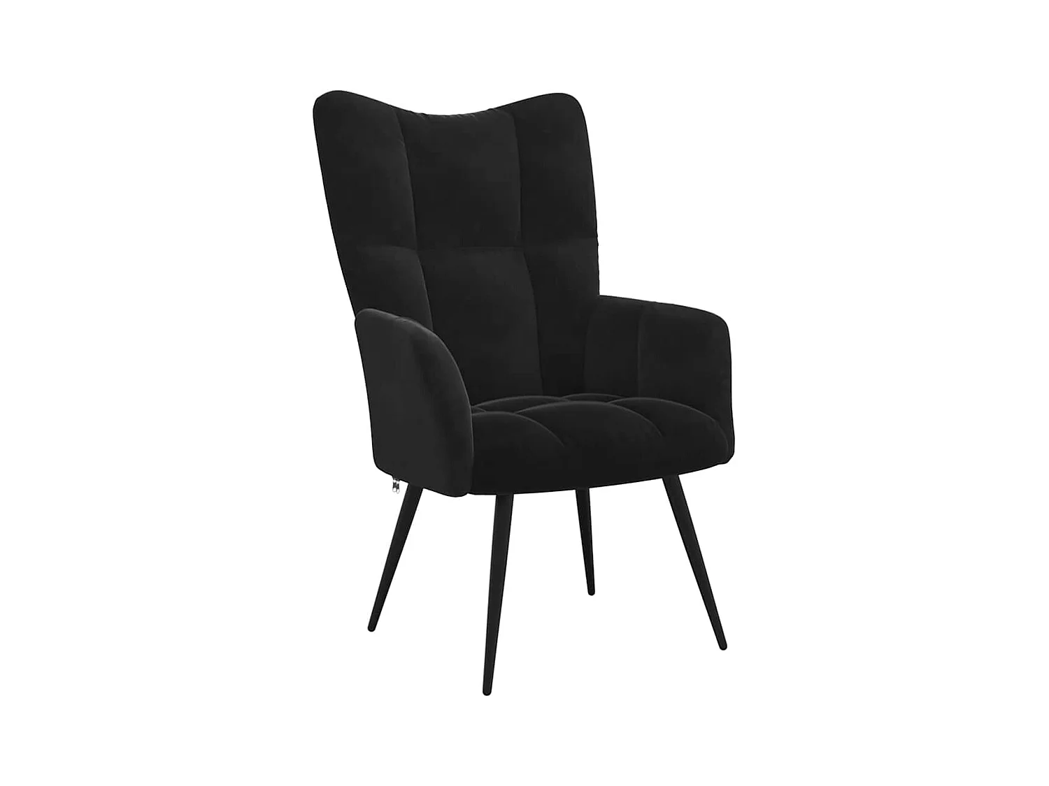 Sillón de relax | Silla de relax de terciopelo negro SHL9391