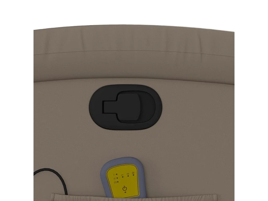 Relaxsessel | Massagesessel Cappuccino-Braun Kunstleder SHL76092