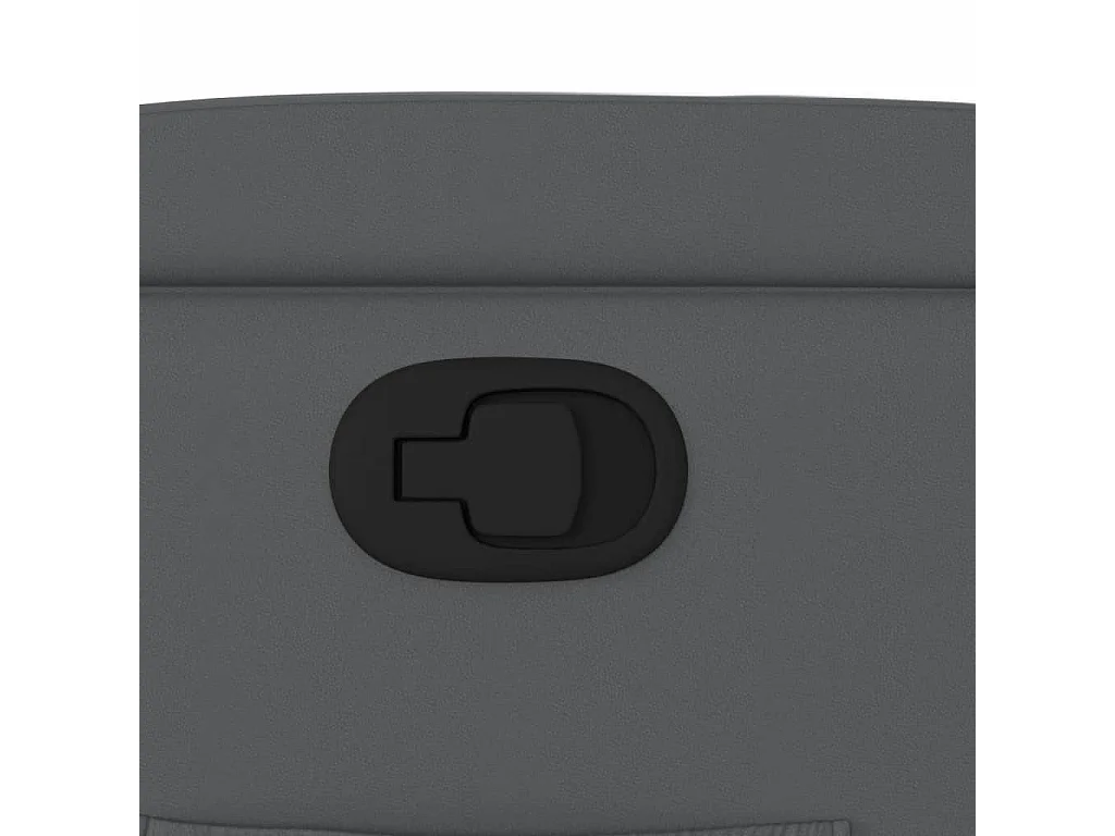 Relaxsessel | Lounge Sessel für Wohnzimmer Grau Kunstleder SHL62930