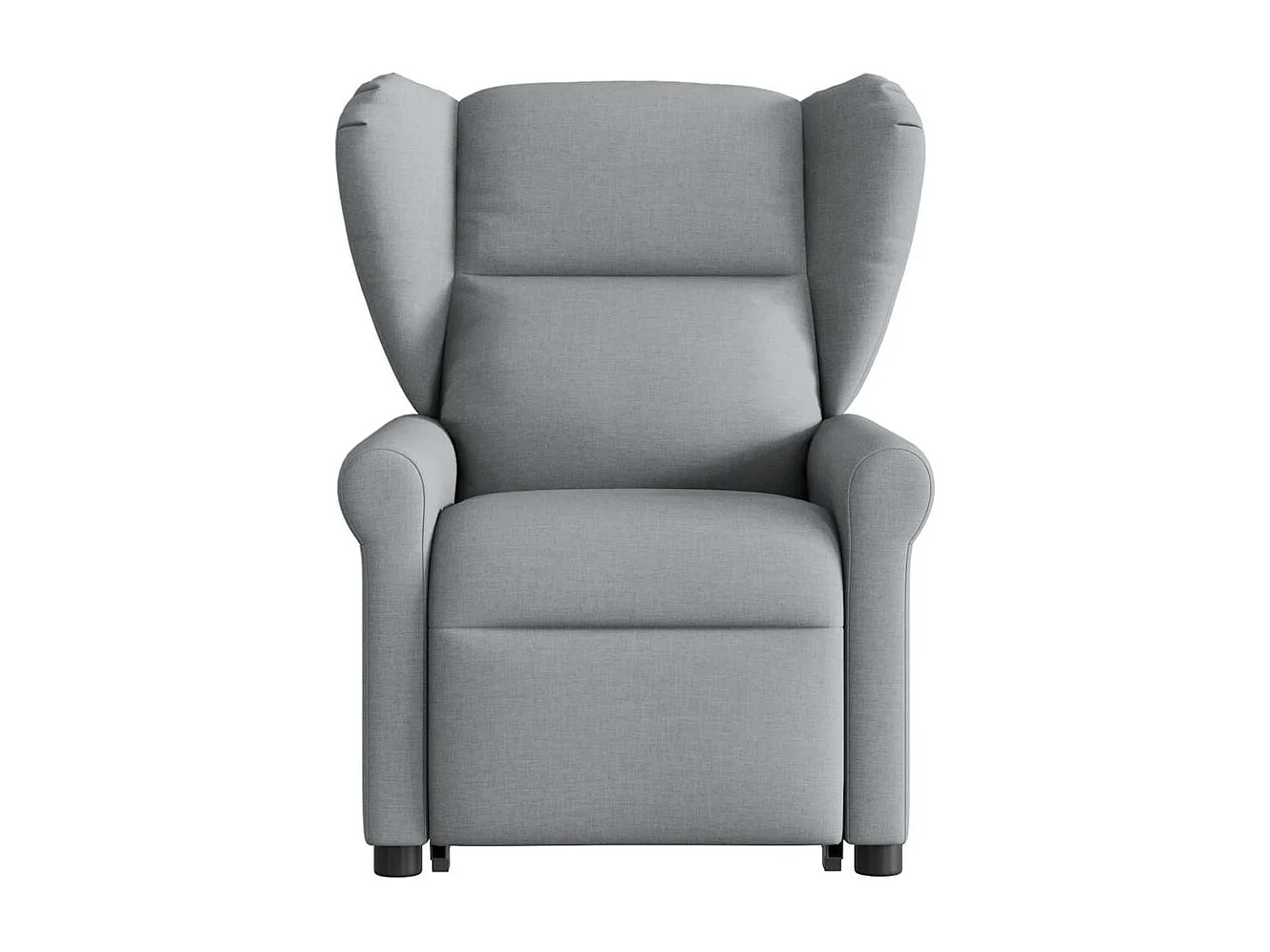 Fauteuil inclinable électrique-Chaise de relax-Fauteuil de Massage Gris clair Tissu SHL4024