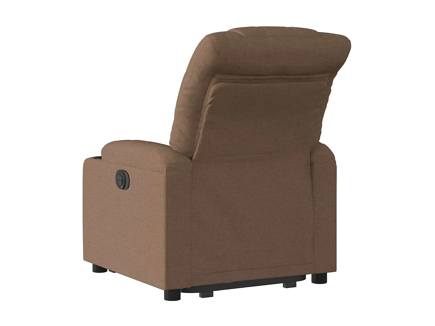 Fauteuil inclinable-Chaise de relax-Fauteuil salon Marron Tissu SHL4852