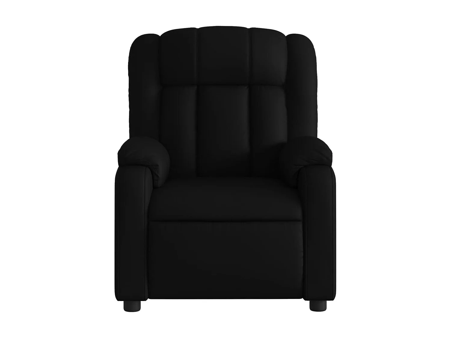 Massage-Relaxsessel | Lounge Sessel indoor Kunstleder Schwarz SHL71416