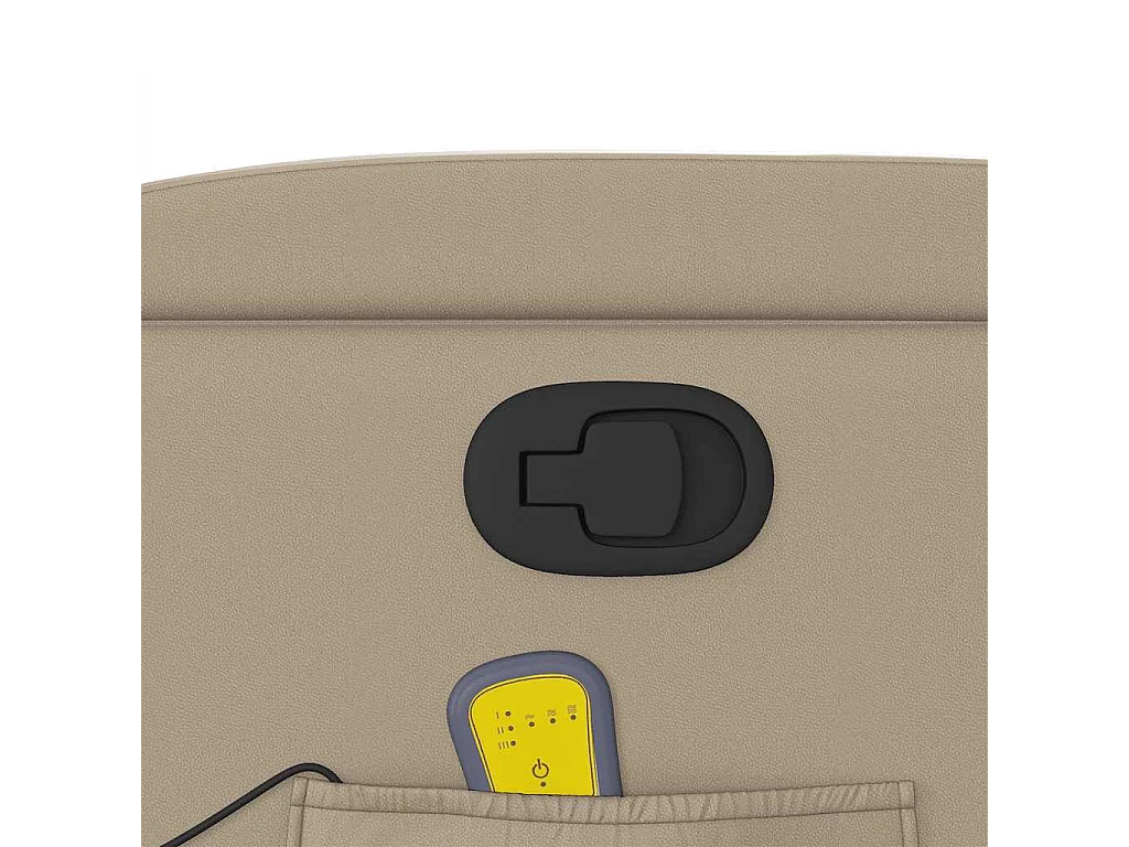 Relaxsessel | Massagesessel Cappuccino-Braun Kunstleder SHL76647